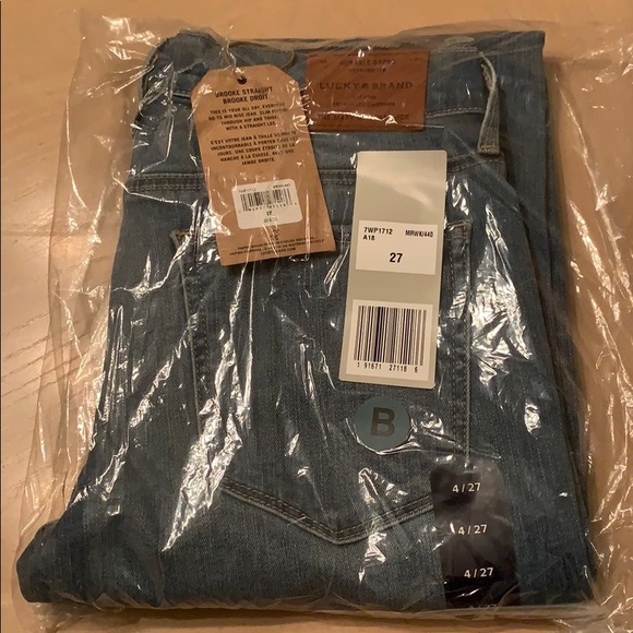 Lucky 🍀 Brand Straight Leg 🦵 Jeans 👖 - Picture 4 of 4